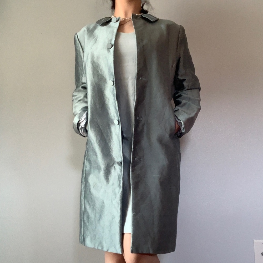 Ann Taylor silk coat